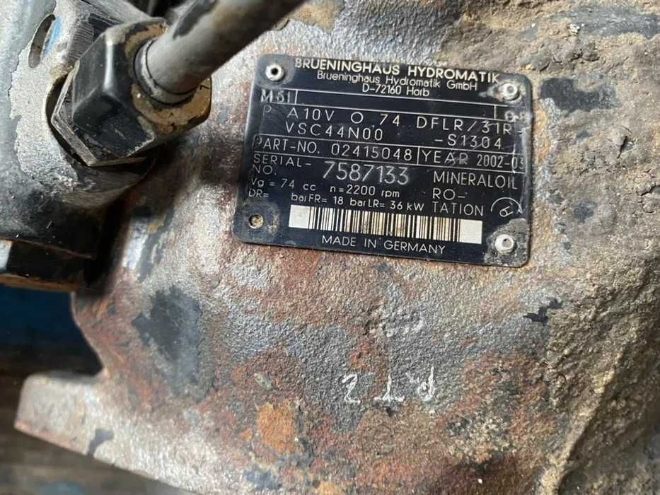 Pompa hidraulica AL A10V 0 74 pentru Buldoexcavator JCB 3CX, 4CX