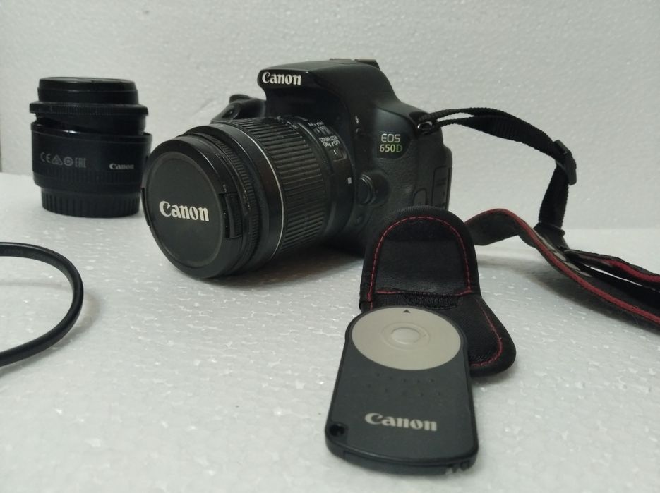 Canon 650 D. 18-55. + Сумка .