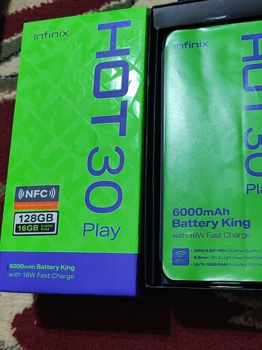INFINIX HOT 30 PLAY 16gb/128gb