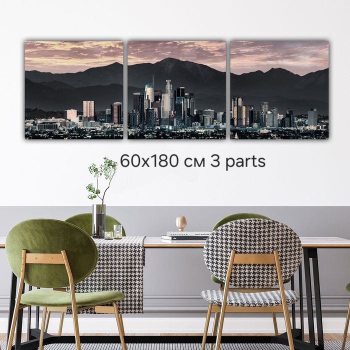 Картина 100 знаменитых людей 60х120 см