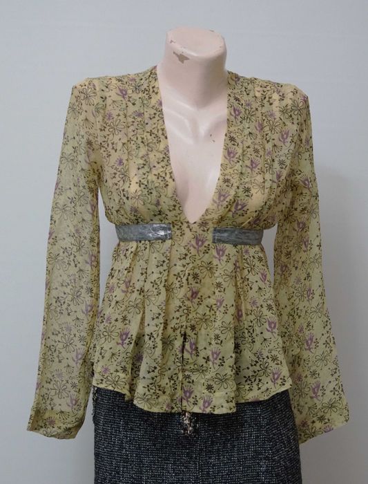 Bluza matase Sportmax Code   multicolora marimea 38