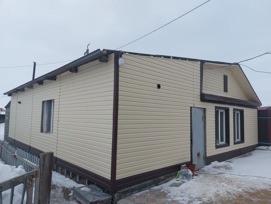 Обшивка фасада сайдингом