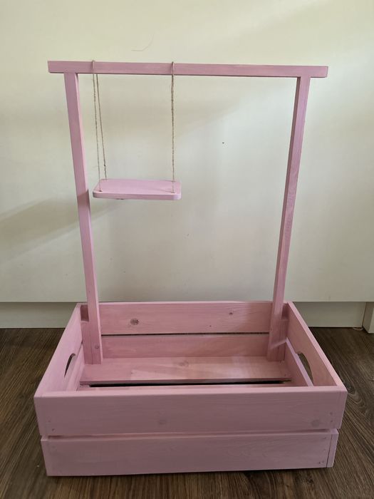 Розово бебешко гардеробче за кръщене, изписване и др