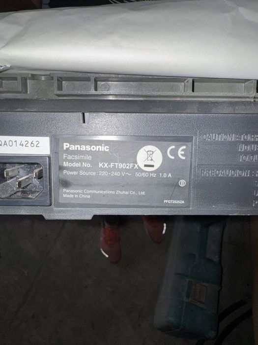 Телефон с факс PANASONIC
