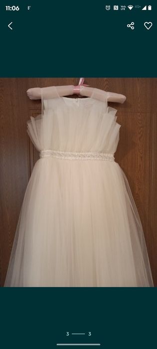 Rochie din tul pentru ocazii