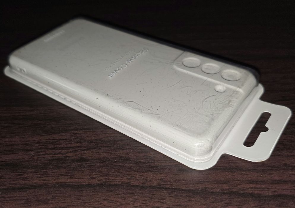 Husa silicon originala Samsung Silicone Cover Galaxy S21 FE 5G G990