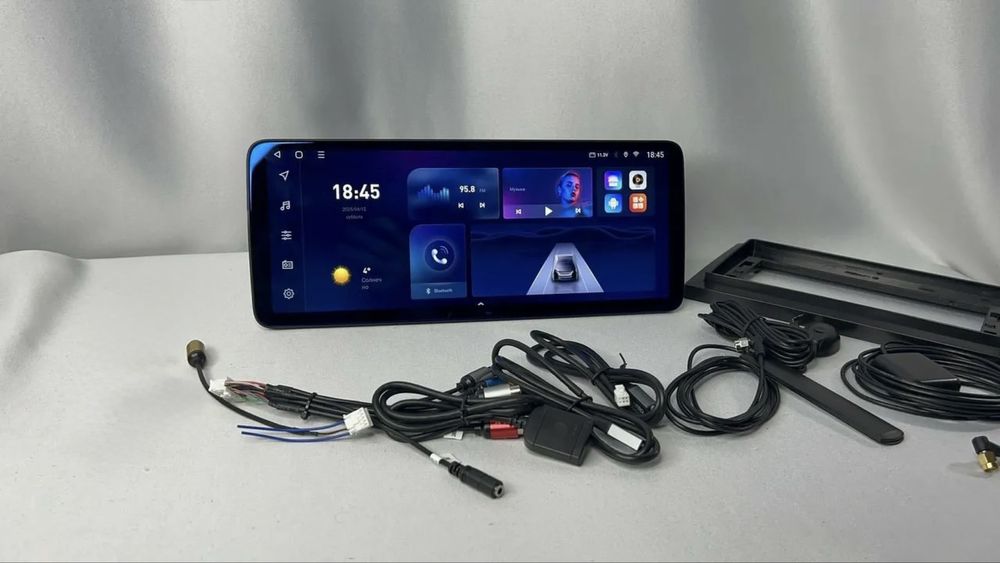 Монитор Nexia 3 учун 12.8 дюйм андроид 15 оригинал 4/64Г CarPlay