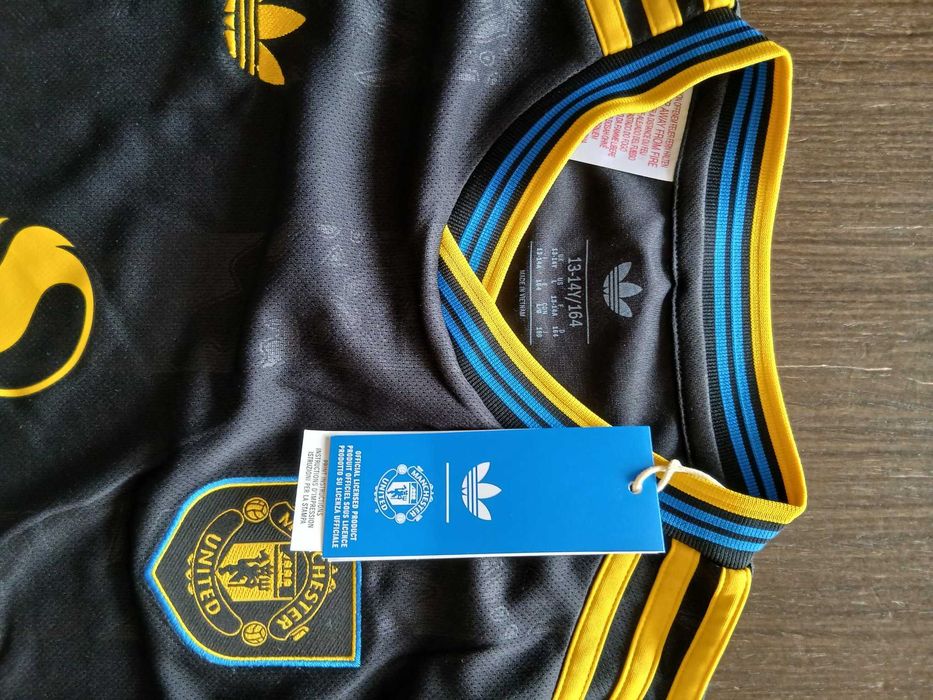Футболна тениска, Adidas Man United, 13-14 год, 164 см