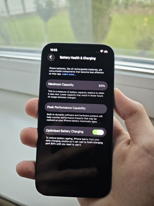 Iphone 12 128gb 83 sanatate