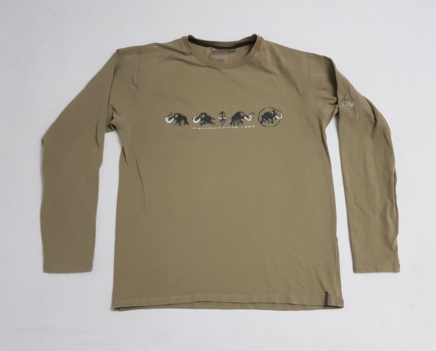 Bluza Mammut Tuff ptr bărbați, tricou cu mânecă lungă, mărimea M