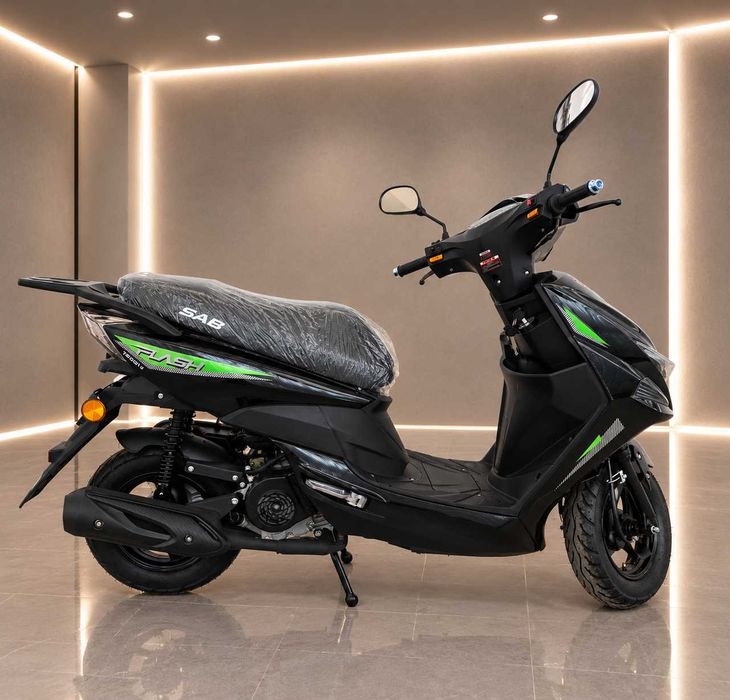 Scuter Nou Bnezina SAB Flash 49cc, sigilat, fara permis limitat 25km/h