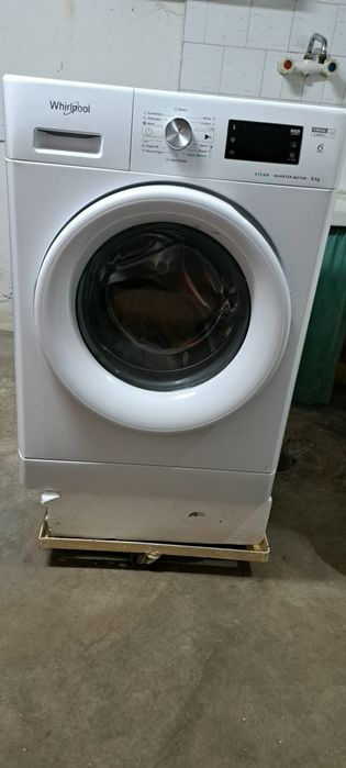 Masina de spalat rufe frontala WHIRLPOOL FFB 8258 WV EE, Steam, 6th Se