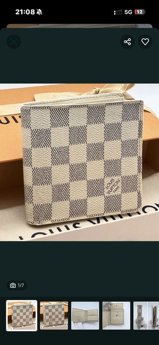 Portofel LV Piele Full Box Negru Livrare 24-48h Cu Verificare Plata Ramburs
