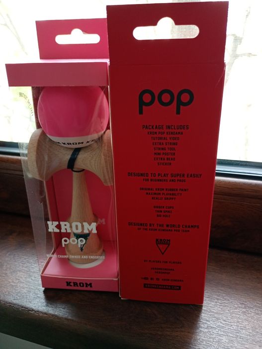 Kendama krom pop rubber