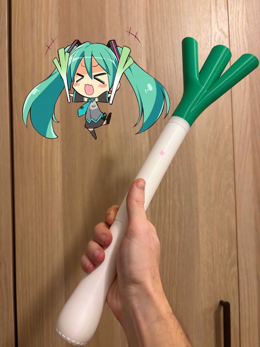 Hatsune Miku 44cm Green Onion Negi – Jashin-chan Dropkick on My Devil