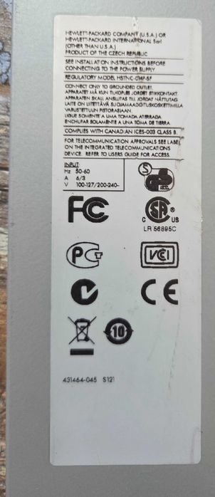 ЧАСТИ ЗА HP COMPAQ dc5700 SFF – ЕРА 2007 г.