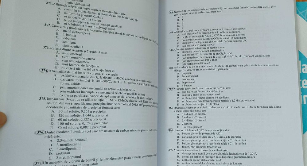 Culegeri și manuale Bac și admitere Medicină și Politehnică