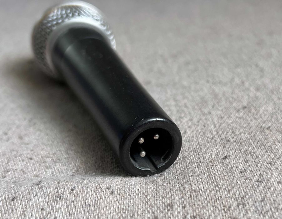 Microfon profesional Shure SM58 dinamic cardioid – XLR 3 pini