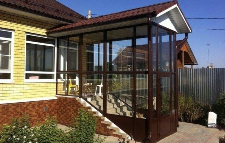 Закрыть крыльцо в частном доме фото Закрыть крыльцо в частном доме фото