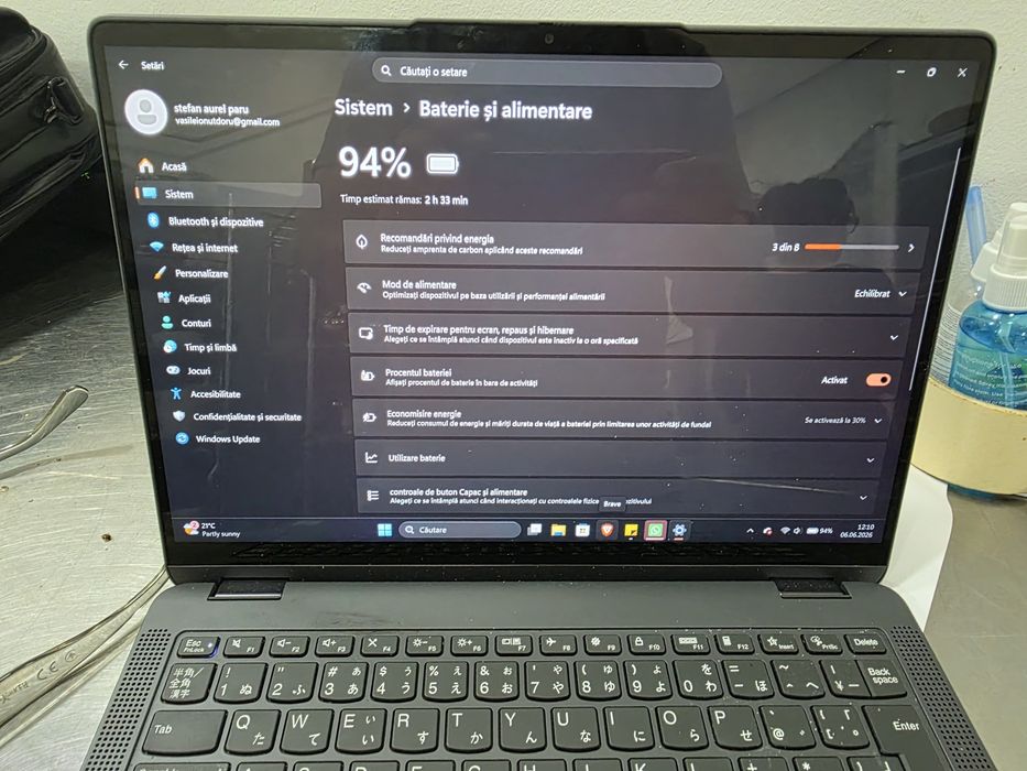 Vând laptop Lenovo IdeaPad Flex 5 – Ryzen 7, 16 GB RAM, SSD 512 GB, Touchscreen 360°