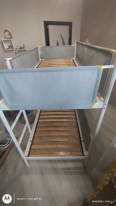 Двуетажно детско легло vitval