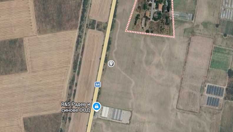 Продава се парцел със сменен статут на Карловско шосе