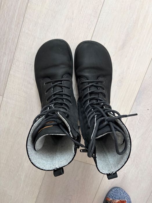 Дамски боси ботуши Koel Faro Black Merino - 40 номер