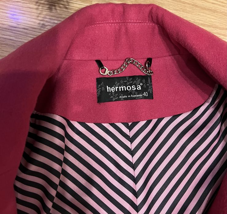 Palton femei fucsia