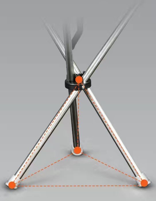 Трость - стул. Металлическая .