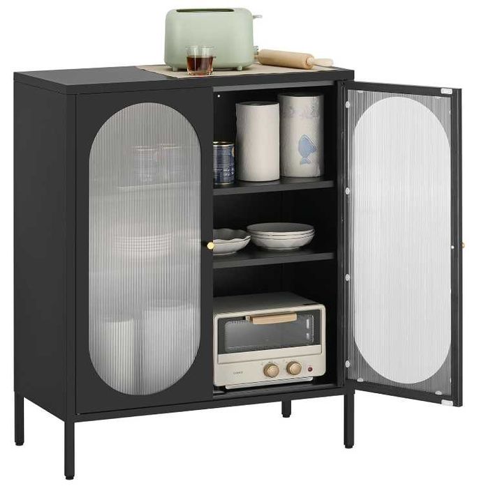 Метален шкаф за съхранение с елегантен дизайн