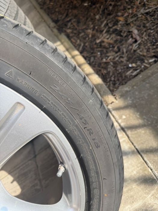 Cauciucuri+ jante Mercedes