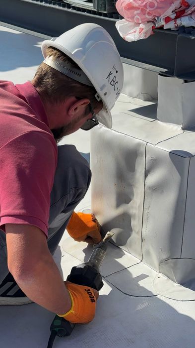 Ремонт-реконструкция ПВХ кровель