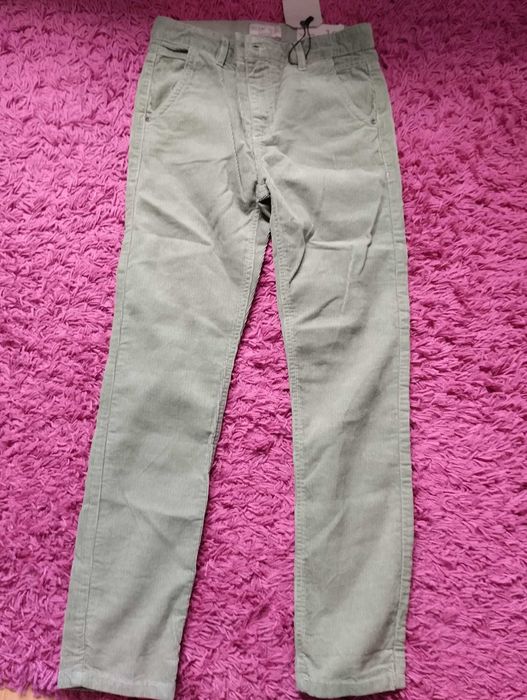 Pantaloni raiati, kaki, ZARA, 10ani, 140cm