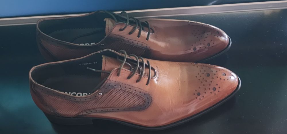 Обувь мужская кожаная