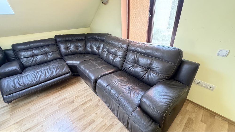 Coltar piele naturala