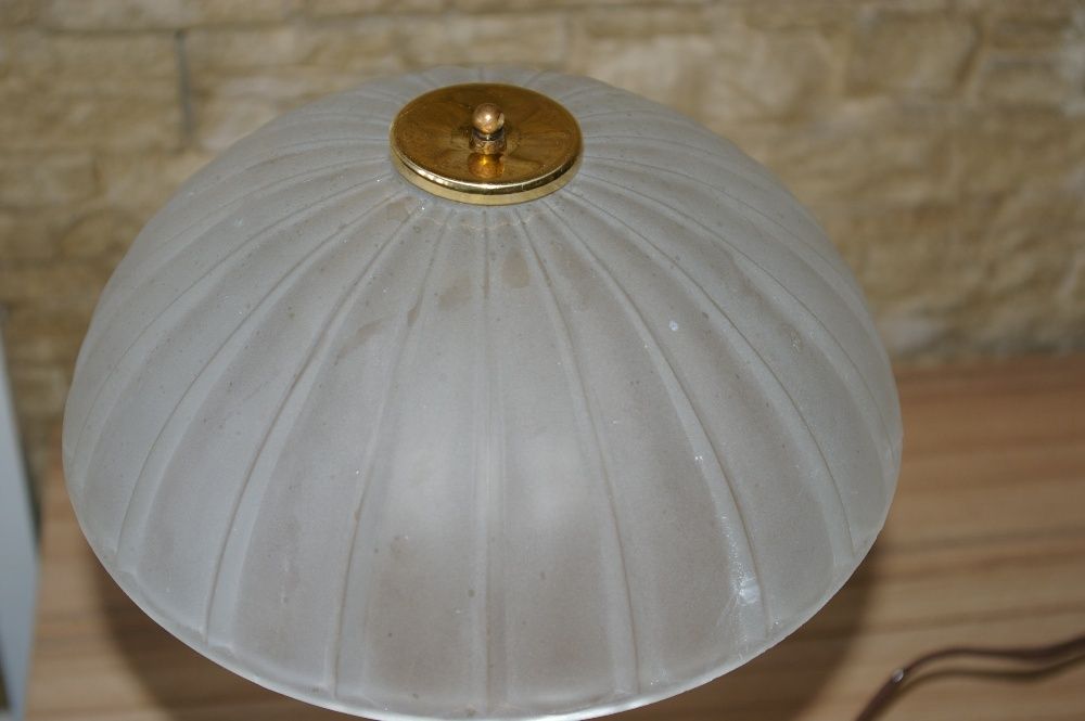 Vand lampa Art Deco din alama lustruita- deosebita