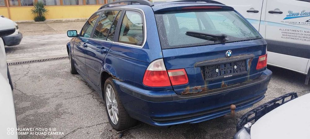 Bmw e46 330xd 184кс кожа ксенон 4х4 за части