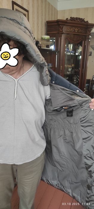 Куртка на синтепоне средней длины