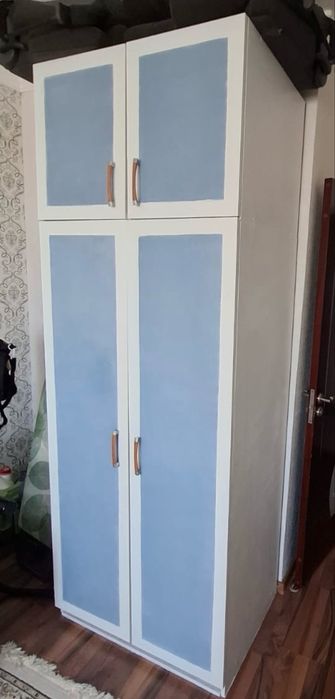Шкаф крашенный на белый