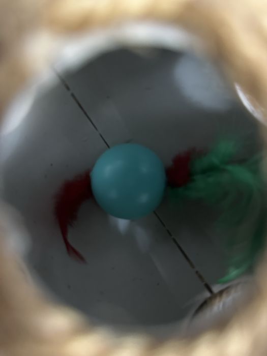 Игрушка шар с колокольчиком для кошек котов