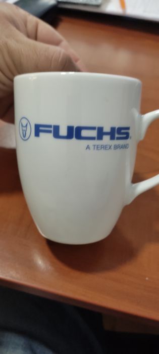 Висококачествена керамична бяла чаша