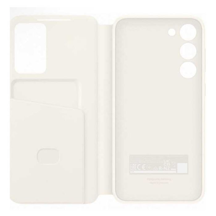 Husa Smart View Wallet Cover SAMSUNG Galaxy S23+ Cream