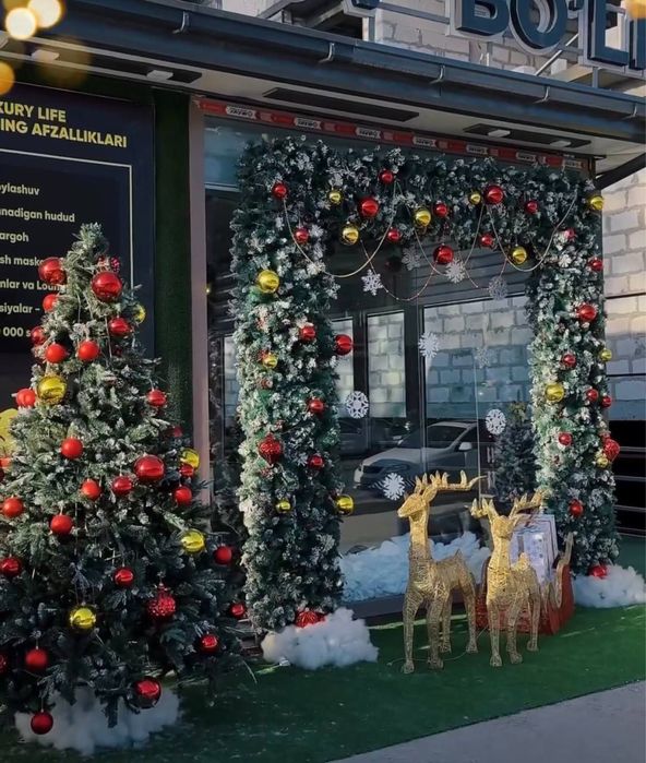 Оформления на новый год, Yangi yil bezaklari, Янги йил, Archa bezatish