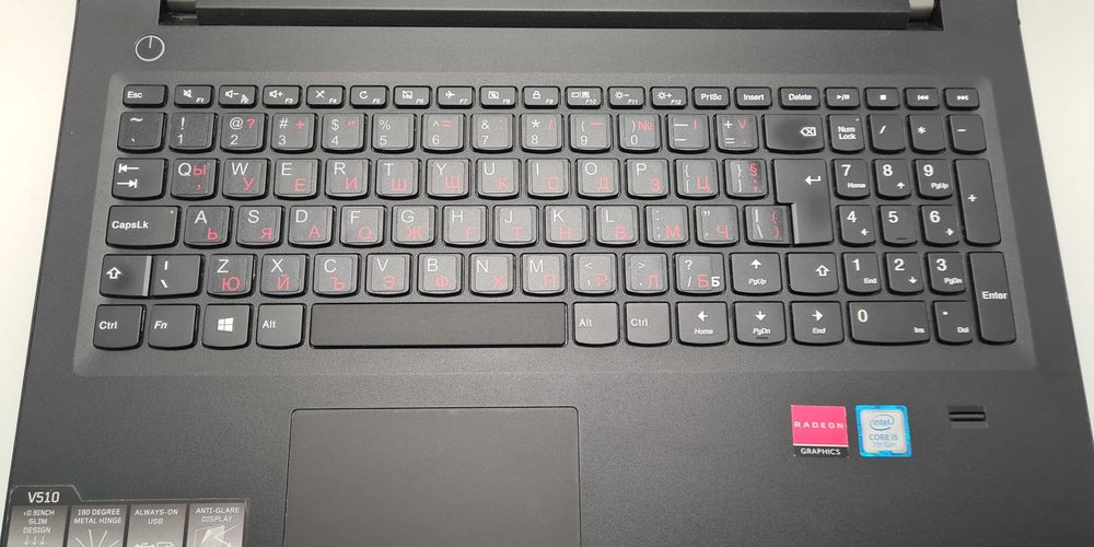 Lenovo V510-15IKB i5 7200U/8GB/256SSD/1TB HDD/Radeon 530M-2GB/FHD