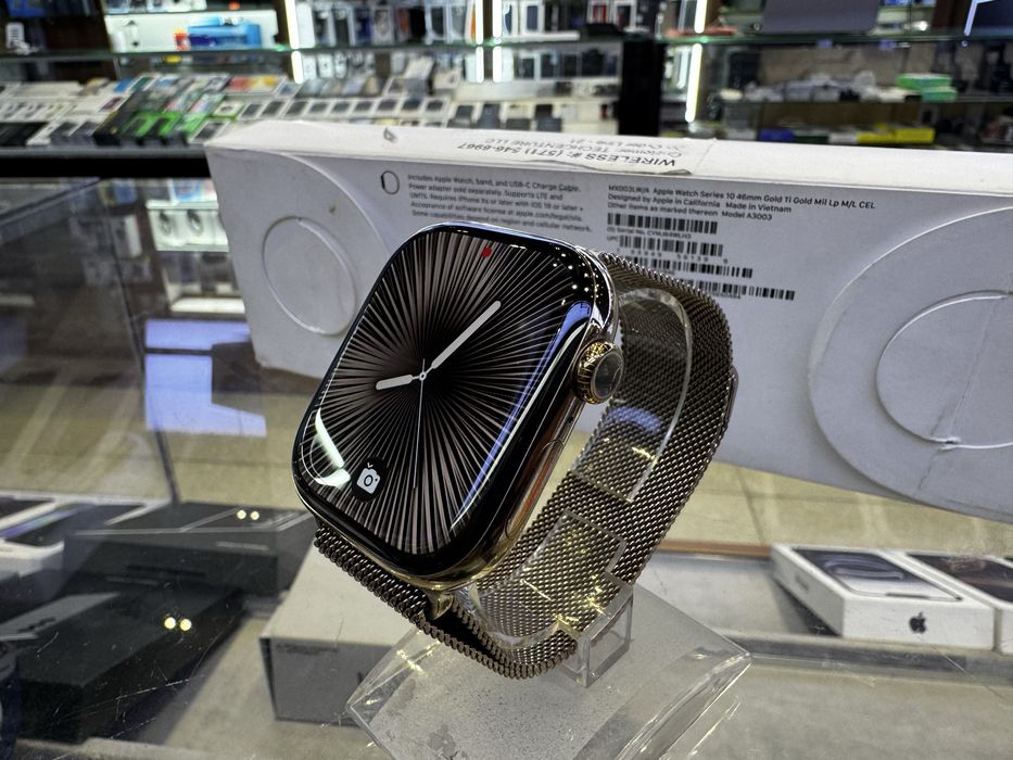 Apple iWatch 10 Millanese Gold