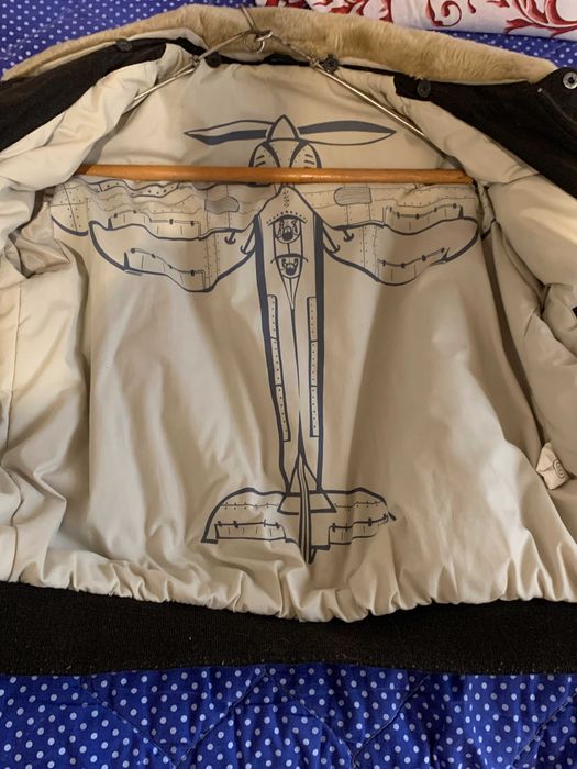 Geaca  din piel Pilot 21 putin folosita