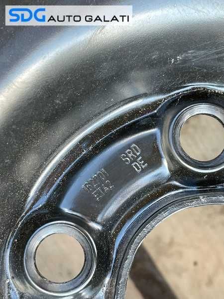 Roata Janta Tabla Rezerva cu Cauciuc Anvelopa Noua Continental 205 55 16 R16 Seat Toledo 2 1999 - 2005 Cod sdgb30 1J0601027R 1J0601027T