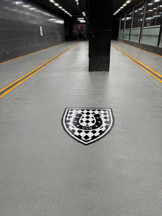 Эпоксидный  пол под ключ