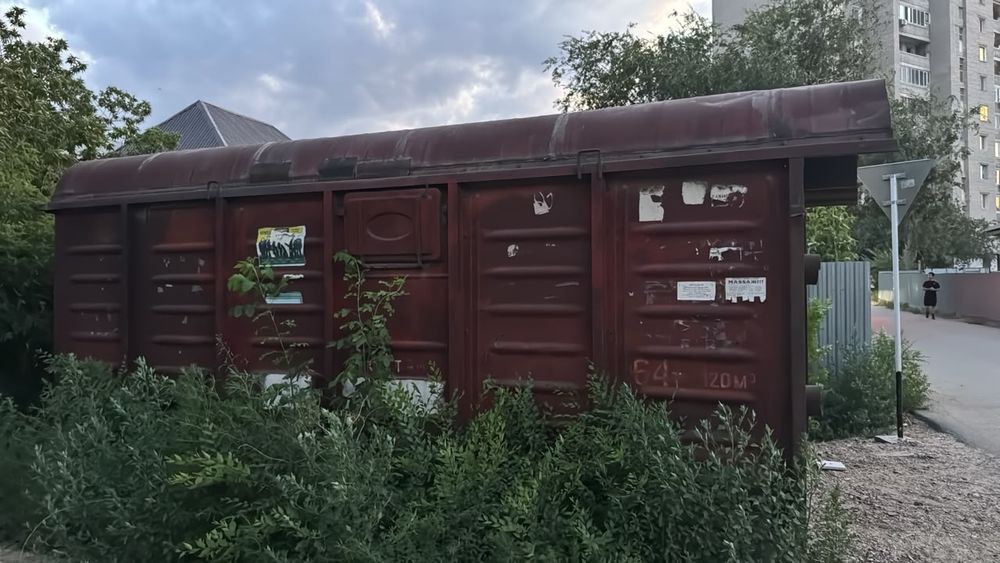 Металлический гараж