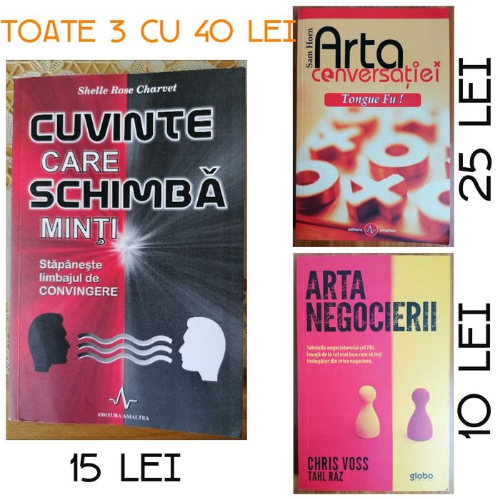 Cărți de vânzare